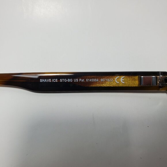 Maui Jim Shave Ice Sunglasses Tortoise Shell MJ533-10 w Case and Pouch and Cloth - Picture 9 of 14